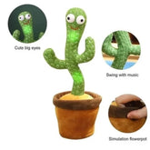 Dancing Cactus Toy – Singing, Talking, Voice Recording Plush with USB Rechargeable Function – Fun Educational Gift for Babies and Kids