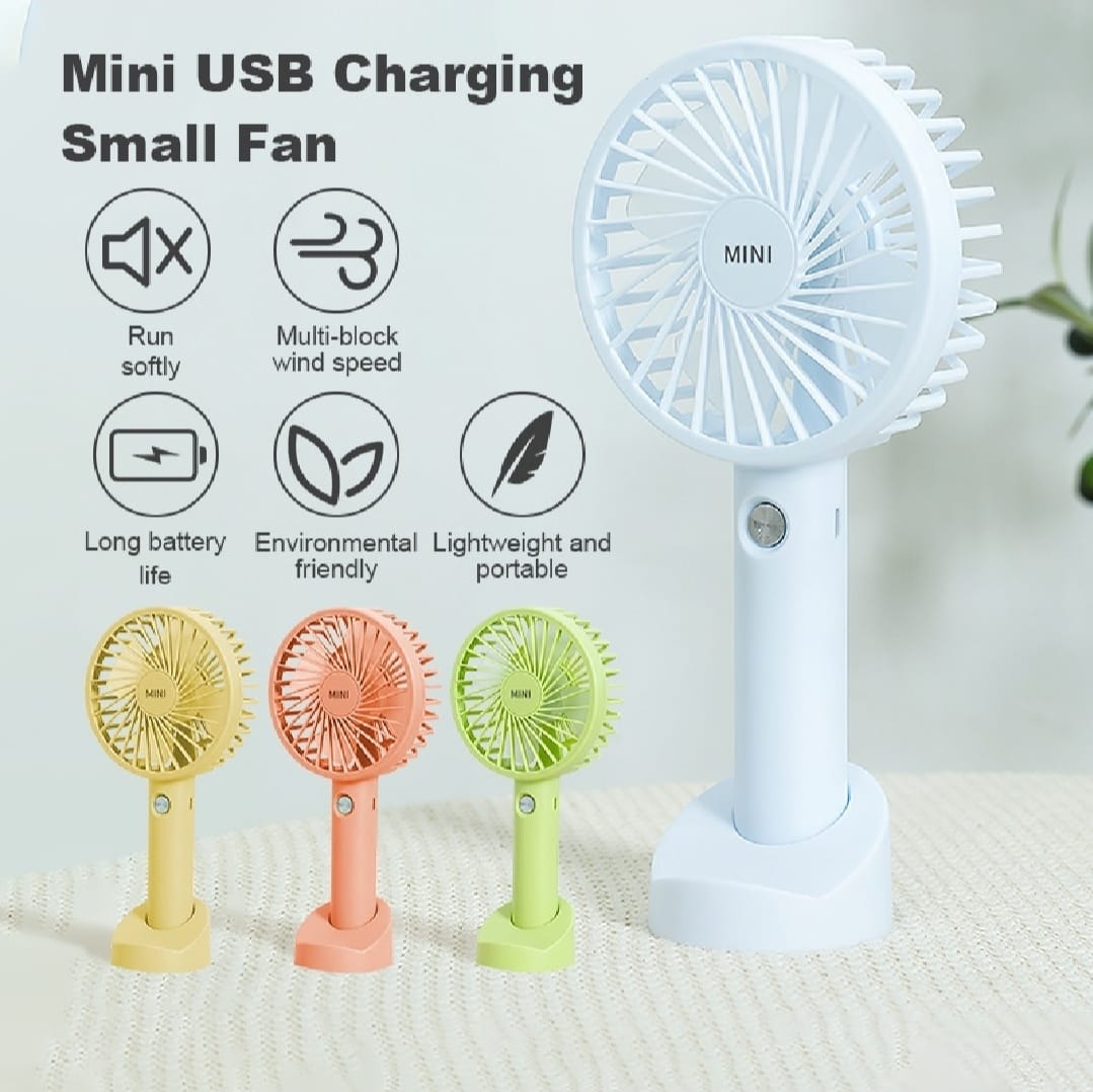 Rechargeable Mini Handheld Portable Fan